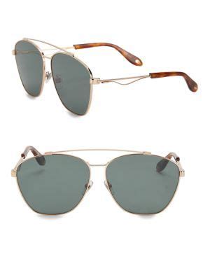 givenchy double bridge aviator sunglasses.